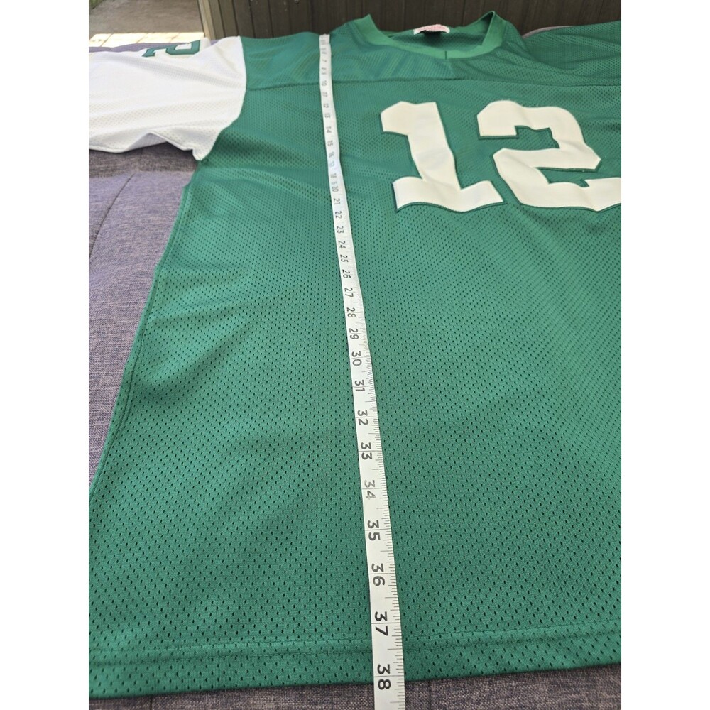 Mitchell & Ness Joe Namath 12 NY Jets Jersey 60 Y2K 00s Oversized - Picture 6 of 12